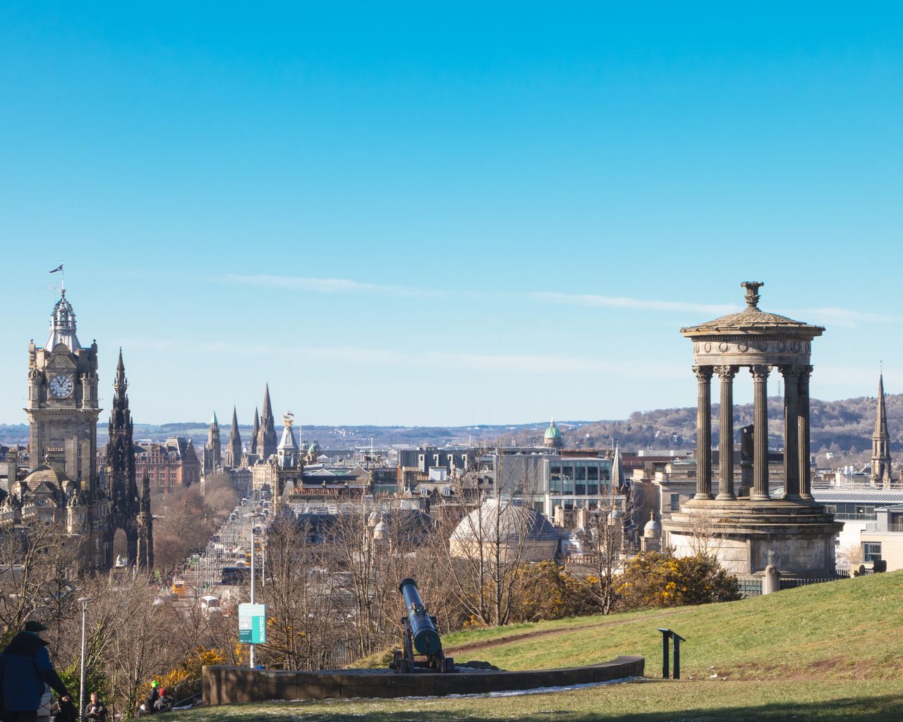 Edinburgh skyline from Calton Hill